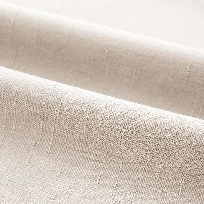 Foindtower Pack of 2 Soft Textured Throw Decorative Pillow Covers Square Accent Solid Cushion Cover Cozy Farmhouse Pillow Case with Zipper for Couch Sofa Bedroom Living Room 22x22 Inch, Light Beige