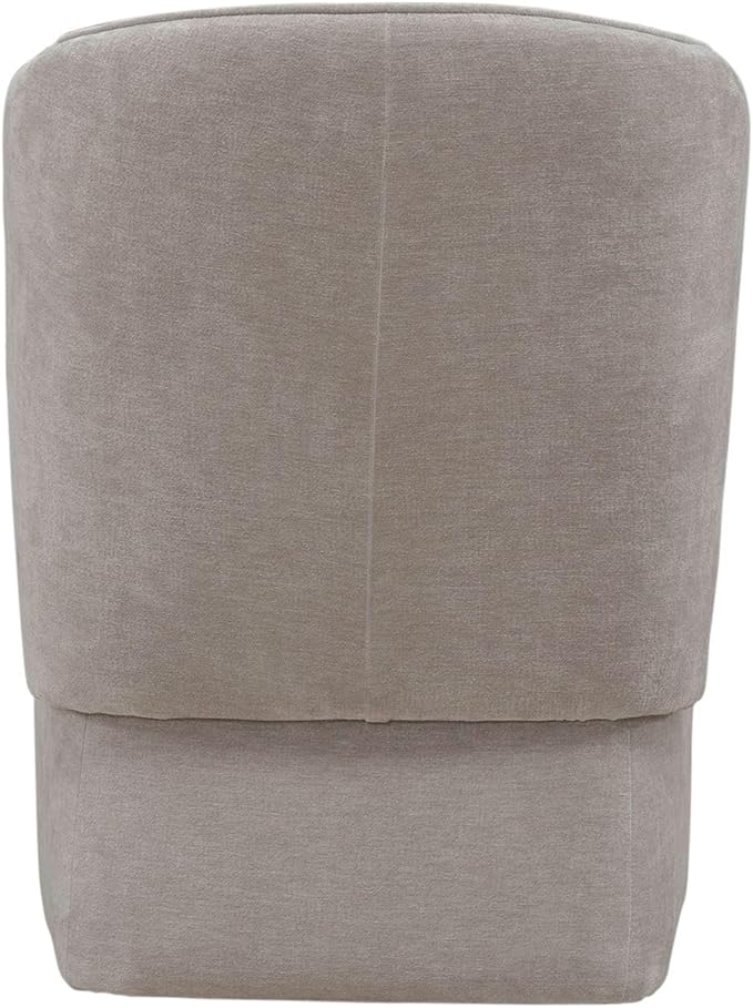 Liberty Furniture Accent Dining Chairs with Castors - Rounded Arm - Truffle Upholstry - Set of Four