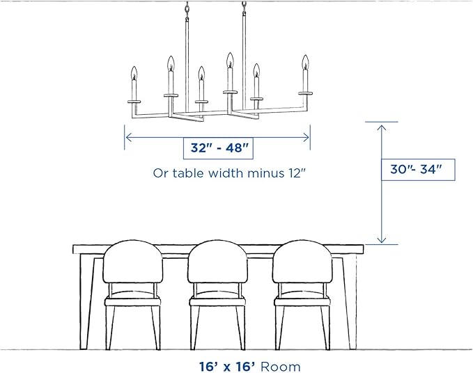 Progress Lighting Drum Shade Collection Five-Light Chandelier, Farmhouse Style Hanging Ceiling Light Fixture for Dining Rooms, Foyers, White Fabric Shade, Brushed Bronze