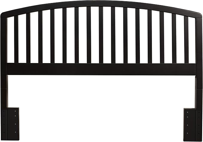 Hillsdale Carolina Headboard, Bed Frame Not Included, Full/Queen, Black