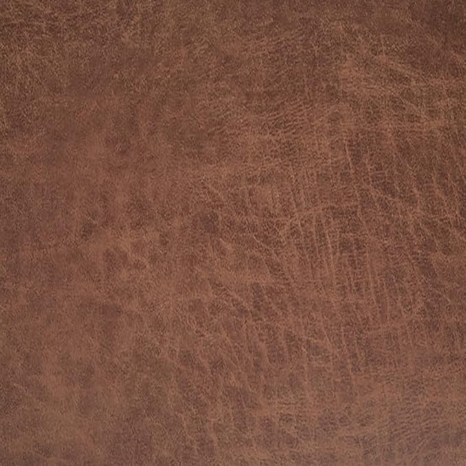 SIMPLIHOME Hamilton 48 inch Wide Transitional Rectangle Storage Ottoman in Distressed Umber Brown Vegan Faux Leather, Assembled, For the Living Room, Entryway and Family Room