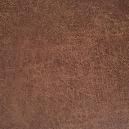 SIMPLIHOME Hamilton 48 inch Wide Transitional Rectangle Storage Ottoman in Distressed Umber Brown Vegan Faux Leather, Assembled, For the Living Room, Entryway and Family Room