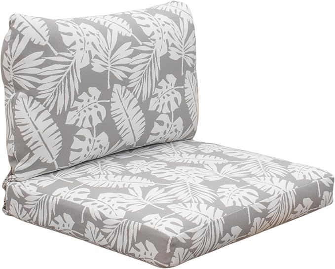 Tommy Bahama Deep Seating Lounge Cushion, 26" X 30" X 4", Tropical Chrome