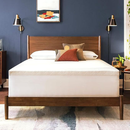 Tempur-Cloud 2-Inch Mattress Topper, Cal King,White