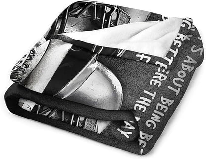 Baseball Throw Blanket for Kids & Adults - Soft, Warm, Cozy Fleece for Couch, Sofa, Bed - 50"x60"