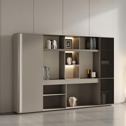 L Shaped Executive Desk, 78.7 inch Large Executive Computer Desk Set Drawers and Lockable, Power Socket and USB Port Storage, Without Desk or Computer Chair (Filing Cabinet)