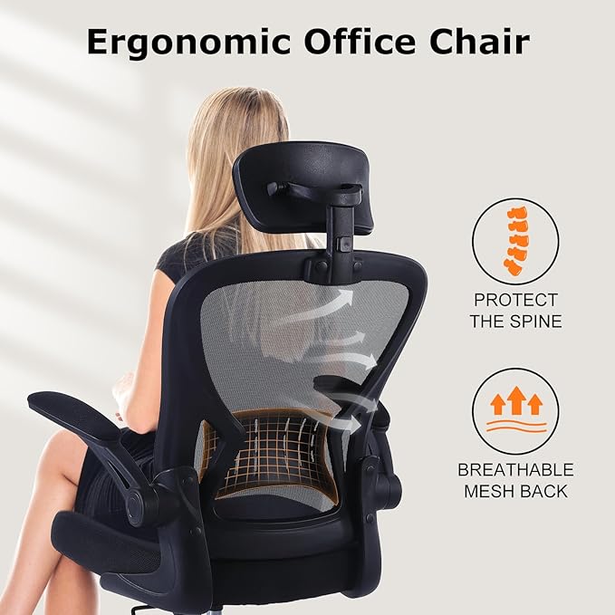 4 Pack Office Chair Ergonomic Desk Chair Comfort Adjustable Height with Wheels，Lumbar Support Mesh Swivel Computer Home Office Chair,Conference Room Chairs