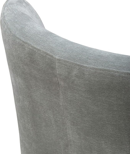 Liberty Furniture Accent Dining Chair with Castors - Rounded Back - Sapphire Upholstry