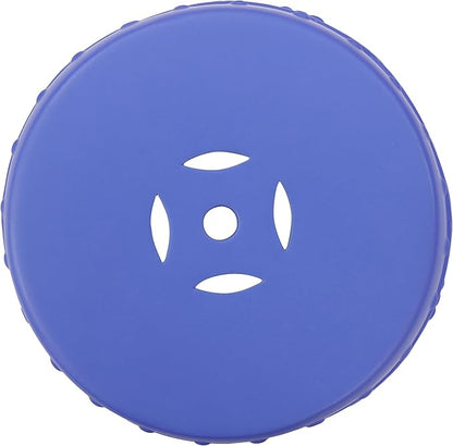 JONATHAN Y TBL1022D Lucky Coins 16" Chinese Ceramic Drum Indoor/Outdoor Garden Stool Bohemian, Coastal, Cottage, French Country, Traditional, for Living Room, Garden Room, Patio, Matte Blue