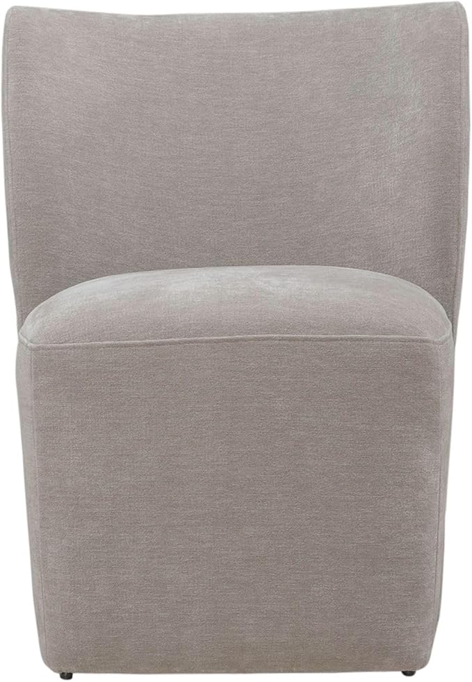 Liberty Furniture Accent Dining Chair with Castors - Rounded Back - Truffle Upholstry