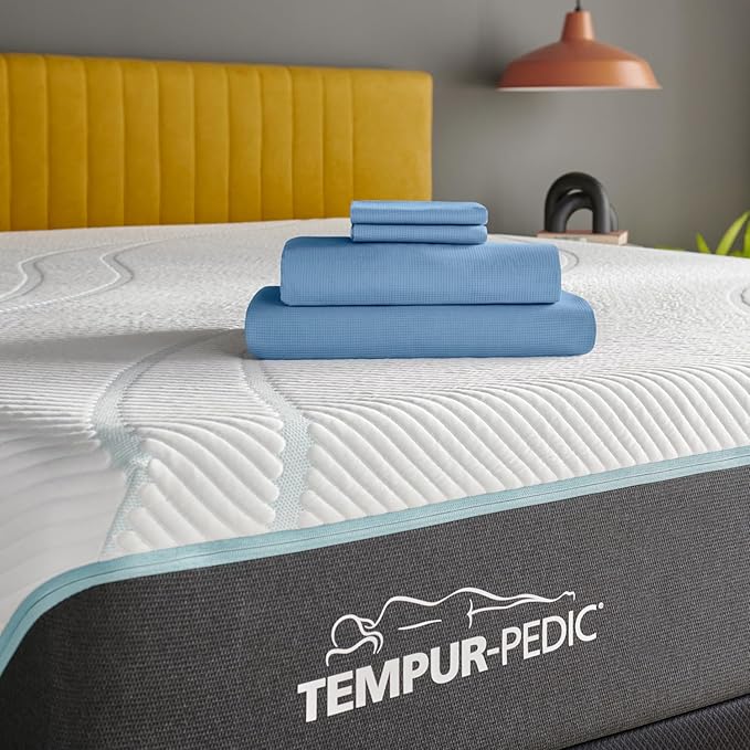TEMPUR ProAir Sheet Set Blue Azure - Split Cal King