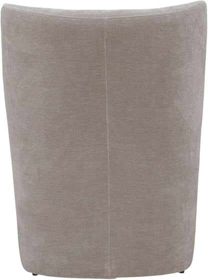 Liberty Furniture Accent Dining Chair with Castors - Rounded Back - Truffle Upholstry
