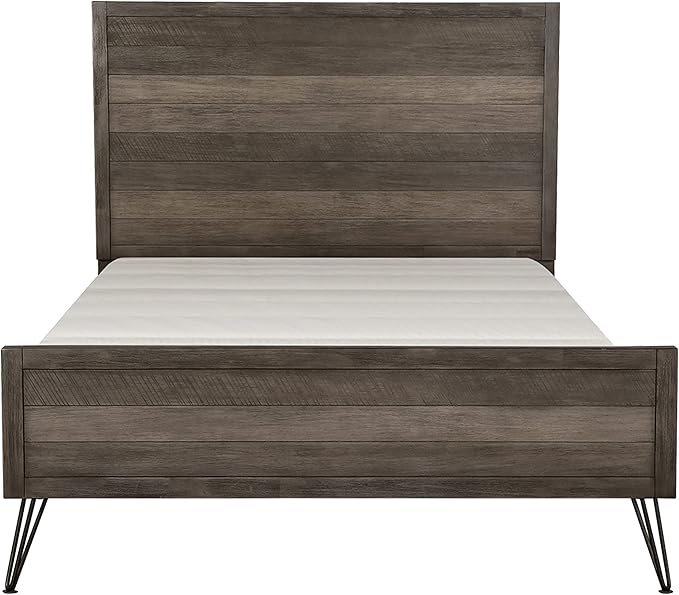 Lexicon Leavitt Panel Bed, King, Gray