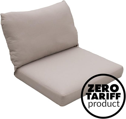 Tommy Bahama Deep Seating Lounge Cushion, 24" X 26" X 4", Bamboo Bay Sand