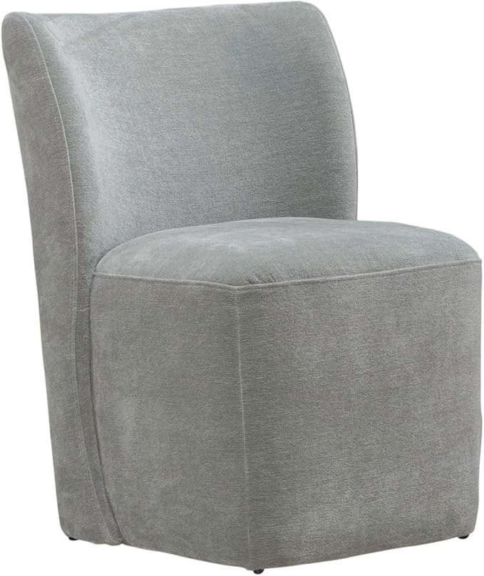 Liberty Furniture Accent Dining Chair with Castors - Rounded Back - Sapphire Upholstry