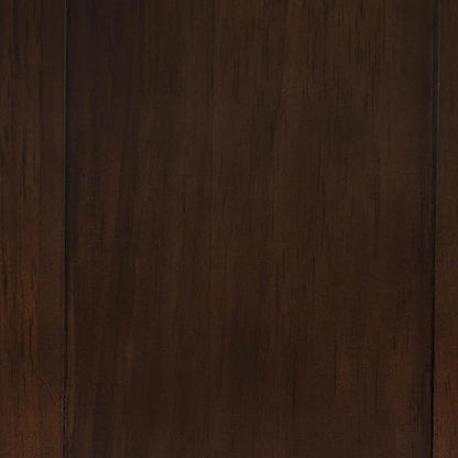SIMPLIHOME Warm Shaker SOLID WOOD 32 inch Wide Transitional Low Storage Cabinet in Tobacco Brown for the Living Room, Entryway and Family Room