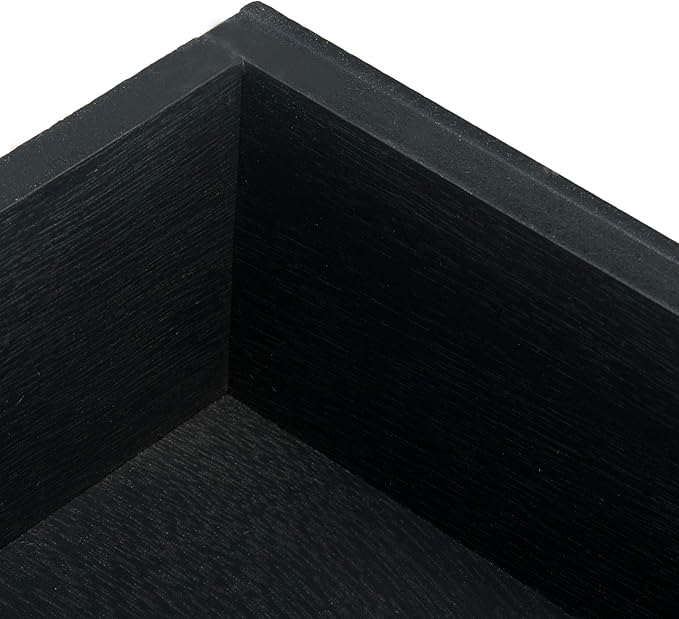 Safavieh Home Collection Haines Black 4-Drawer Bottom Shelf Console Table