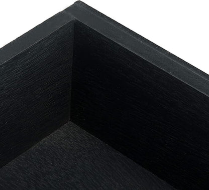 Safavieh Home Collection Haines Black 4-Drawer Bottom Shelf Console Table