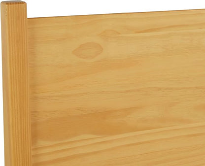 Camaflexi Mid-Century Panel Bed - King Size - Scandinavian Oak Finish