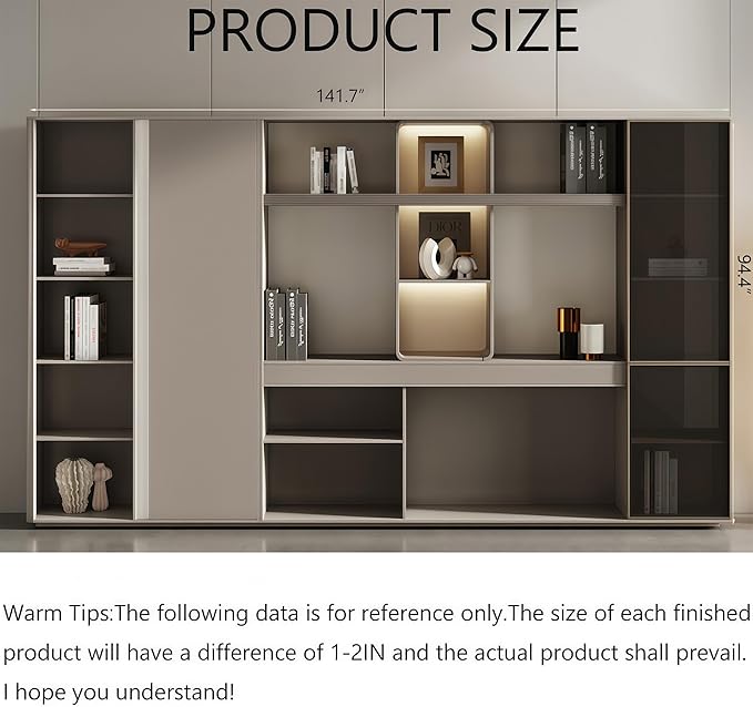 L Shaped Executive Desk, 102.4 inch Large Executive Computer Desk Set Drawers and Lockable, Power Socket and USB Port Storage, Without Desk or Computer Chair (Filing Cabinet)