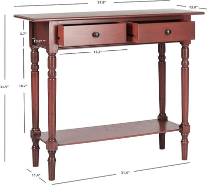 Safavieh American Homes Collection Rosemary Red Console Table