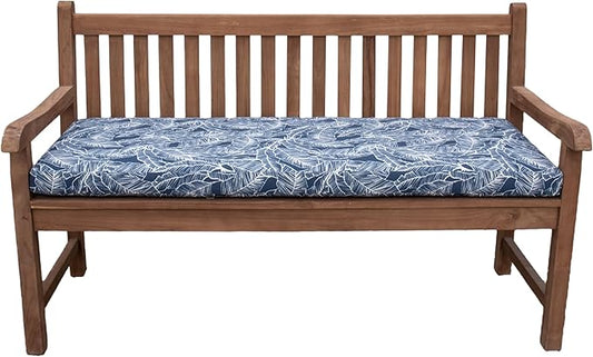 Tommy Bahama Bench Cushion, 48" X 16" X 2.5", Pacific Zaffre