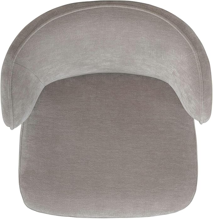 Liberty Furniture Accent Dining Chairs with Castors - Rounded Arm - Truffle Upholstry - Set of Four