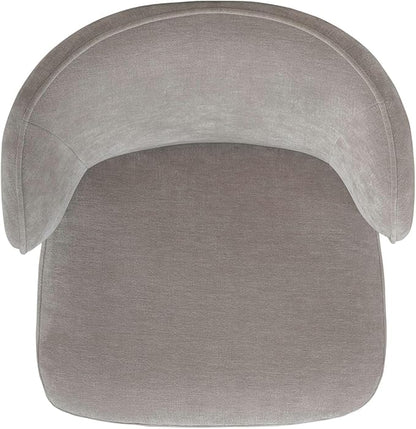 Liberty Furniture Accent Dining Chairs with Castors - Rounded Arm - Truffle Upholstry - Set of Four
