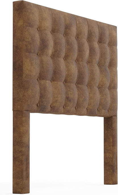 Bomber Jacket Brown Sutton Queen Headboard