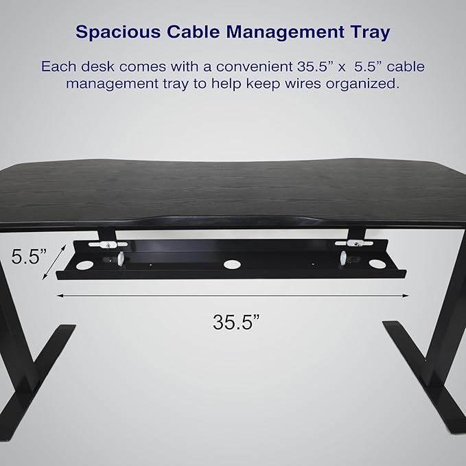 ApexDesk Elite Pro Series 71" x 33" Electric Height Adjustable Stand up Desk, Sit Stand Home Office Desk, Computer Desk - Curved Teakwood