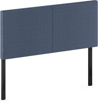 Furinno Roanne Upholstered Headboard, Full, Denim