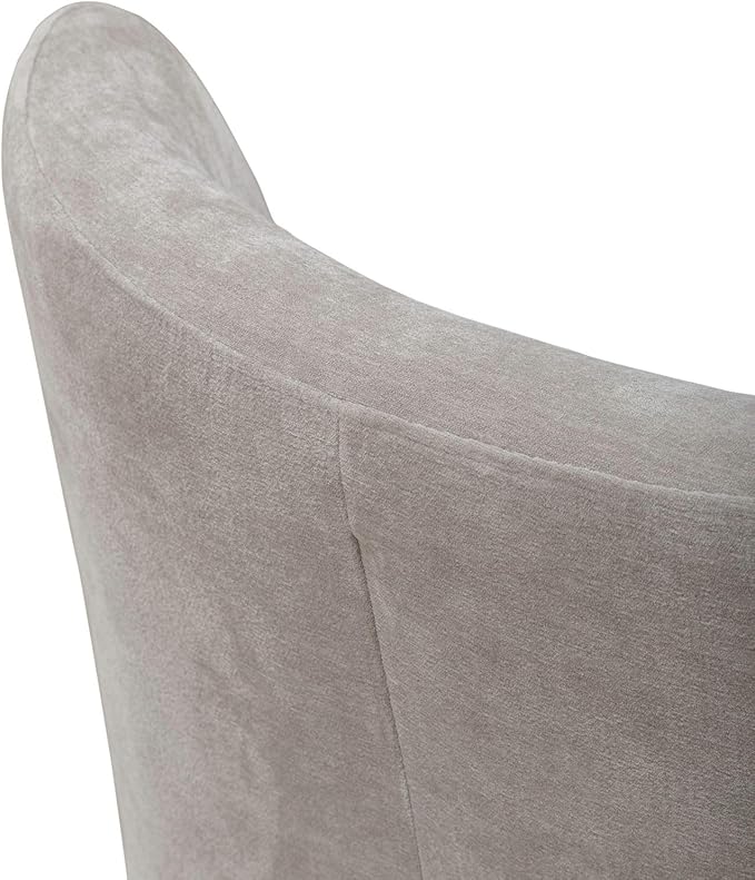 Liberty Furniture Accent Dining Chair with Castors - Rounded Back - Truffle Upholstry