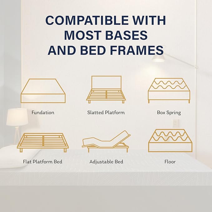 MLILY EGOHOME 14 Inch Twin XL Mattress, Copper Gel Memory Foam Mattress for Pain Relief, Therapeutic Mattress in a Box, CertiPUR-US Certified, Fiberglass Free Medium Mattress, Black