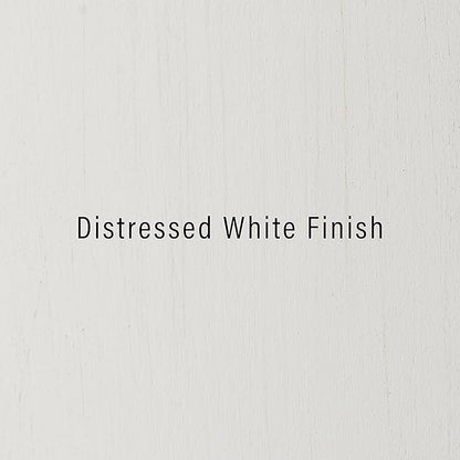 Crosley Furniture Tara 3-Piece Modern Farmhouse Sideboard Buffet Cabinet and Kitchen Storage Pantry Set, Distressed White