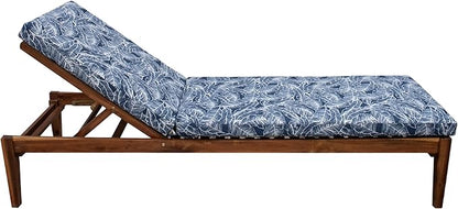 Tommy Bahama Chaise Cushion, 24" X 79" X 2.5", Pacific Zaffre