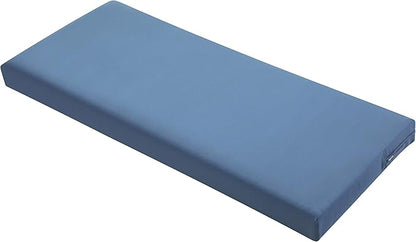 Classic Accessories Ravenna Water-Resistant 48 x 18 x 3 Inch Outdoor Bench/Settee Cushion, Patio Furniture Swing Cushion, Empire Blue, Patio Loveseat Cushion