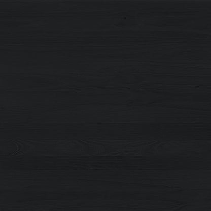 Walker Edison Modern Curved-Top Solid Wood 1-Drawer Nightstand with Open Cubby, 24 Inch, Black