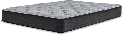 Signature Design by Ashley King Size Comfort Plus 10 Inch Hybrid Mattress with Lumbar Support Gel Memory Foam, Fiberglass Free, Mattress In A Box