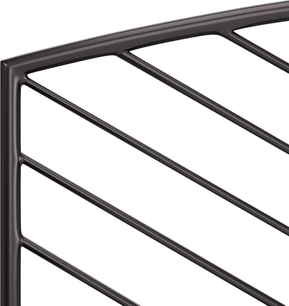 Hillsdale Essex Metal Frame, Queen Headboard, Gray Bronze
