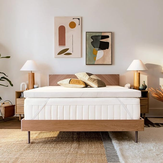 Tempur-Pedic TEMPUR Supreme 3-Inch Mattress Topper, Medium Firm, California King, White