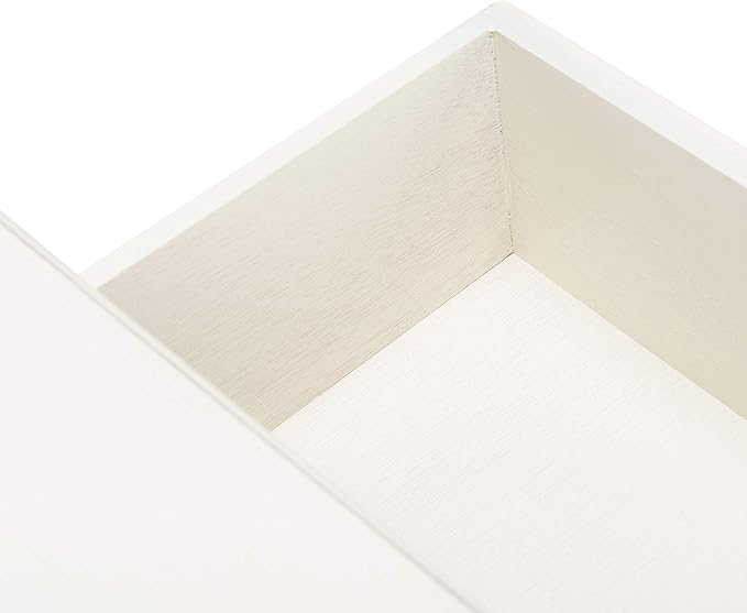 SAFAVIEH Home Collection Landers Distressed White 2-Drawer Console Table CNS5710A