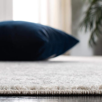SAFAVIEH Evoke Collection 2'2" x 7' Ivory/Grey EVK256F Oriental Distressed Non-Shedding Living Room Entryway Foyer Hallway Bedroom Runner Rug