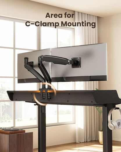 ErGear Electric Standing Desk with Drawers, 63″ x 28″ Gaming Table Compatible Monitor Stand, Stand up Desks, Home Office Height-Adjustable Desk with Storage Shelf, 4 Preset Heights, Black