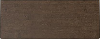SIMPLIHOME Harper Buffet - 38 inch Wide Solid Hardwood 2-Door Sideboard Buffet in Walnut Brown, Mid-Century Modern Cabinet for Dining Room or Kitchen with Adjustable Shelves and Tapered Legs