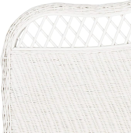 Safavieh Home Collection Sephina White Rattan Headboard (Queen)