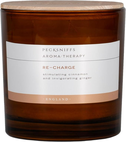 Pecksniff's Amber Re-Charge Candle | 3 Wicks, 550g/19.40oz