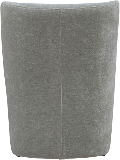 Liberty Furniture Accent Dining Chair with Castors - Rounded Back - Sapphire Upholstry