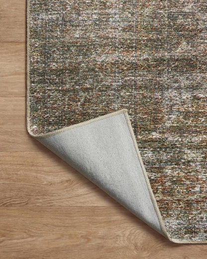Loloi Amber Lewis Billie Collection, Tobacco & Rust 7'-6" x 9'-6" Area Rug – Antique & Distressed Accent Rugs for Living Room, Bedroom, Entryway & Hallway, No Shed High Traffic Area Home Decor Rug