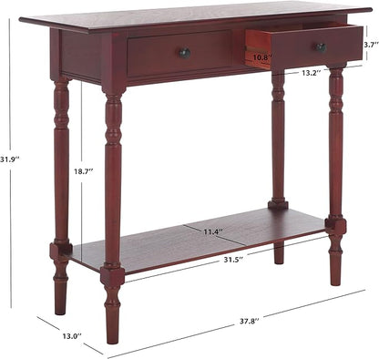 Safavieh American Homes Collection Rosemary Dark Cherry Console Table