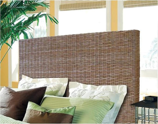 Southwestern Sanctuary Wicker Weave Headboard - Twin Size